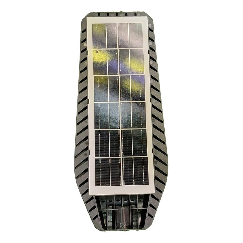 Pack X3 Reflector Luminaria 1200w Foco Solar Para Exterior Negro Blanco Frío