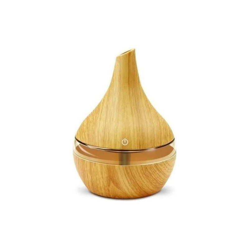 Humidificador Flama Llama Difusor De Aroma Efecto + Esencia  Blanco O Negro