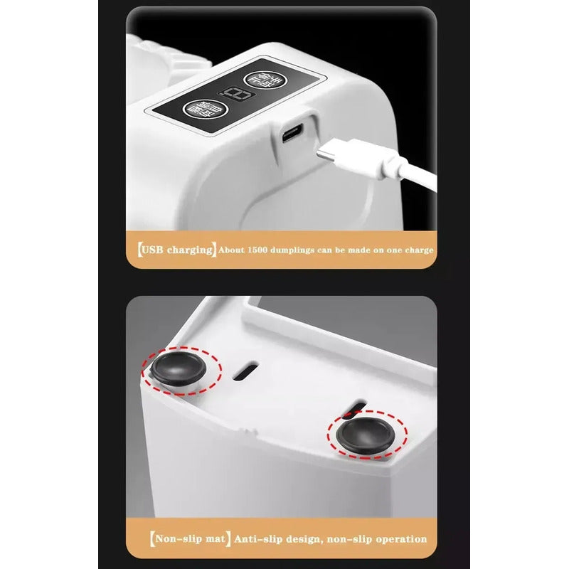 Máquina Para Hacer Miniempanadas/ Dumpling/ Gyosas Electrica Negro