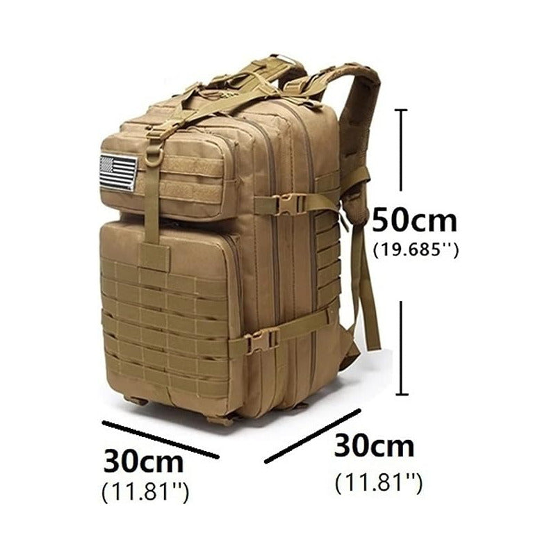 Mochila Táctica Militar Genérica Bolso 35l Trekking Outdoor