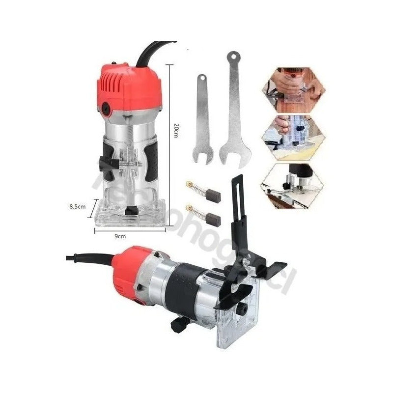 Fresadora Tupi 3000rpm Tallador De Madera Router 1/4