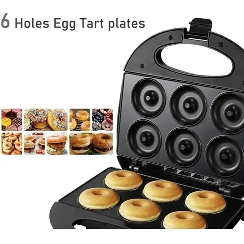 Maquina Para Donas Donuts Maker Antiadherente Negro