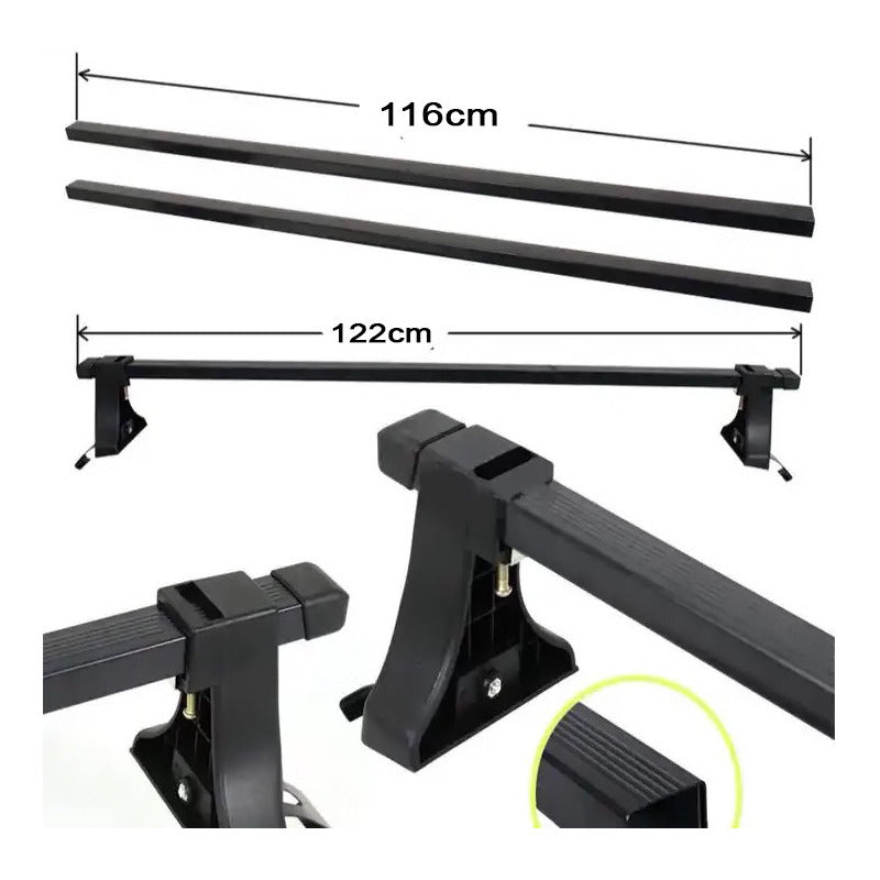 Porta Equipaje Barra Para Tipo De Vehículo Regulable