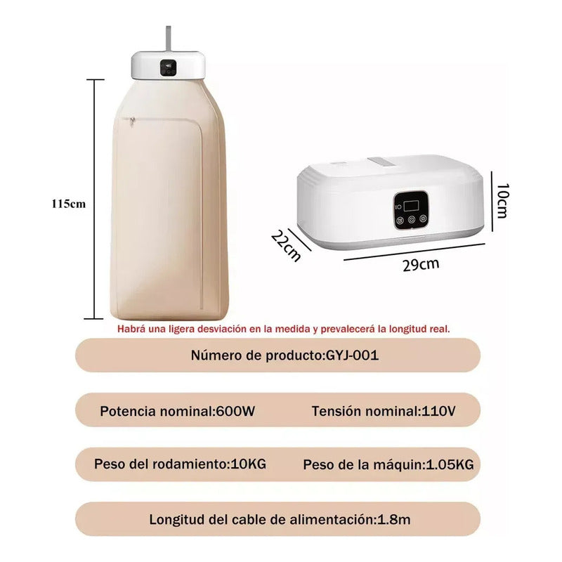 Secador Ropa Portatil Tendederos Ropa Facil Beige