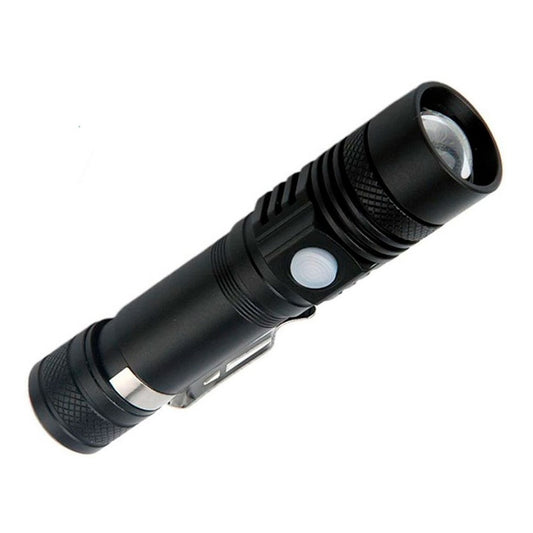 Linterna Recargable Led 3000 Lumens Con Zoom Resiste Lluvia
