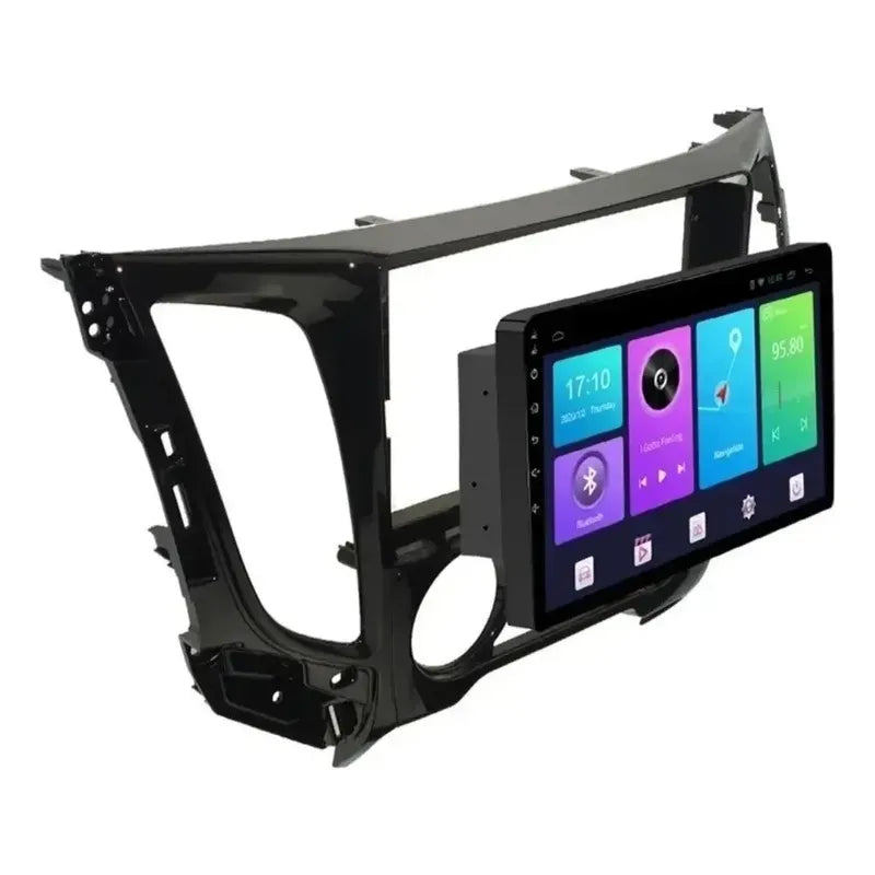 Marco Adaptador Para Radio De 9 En Mitsubishi L200 Triton Negro