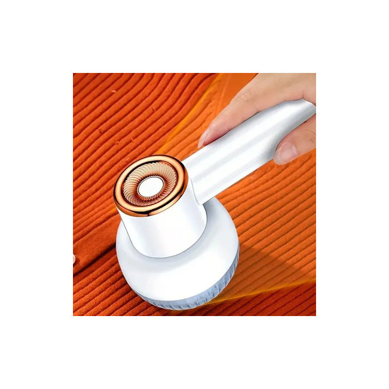 Saca Pelusas Y Motas Recargable Usb Removedor Quita Pelusas Turquesa