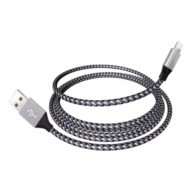 Cable Usb C De 3 Mts Largo Reforzado Carga Rapida