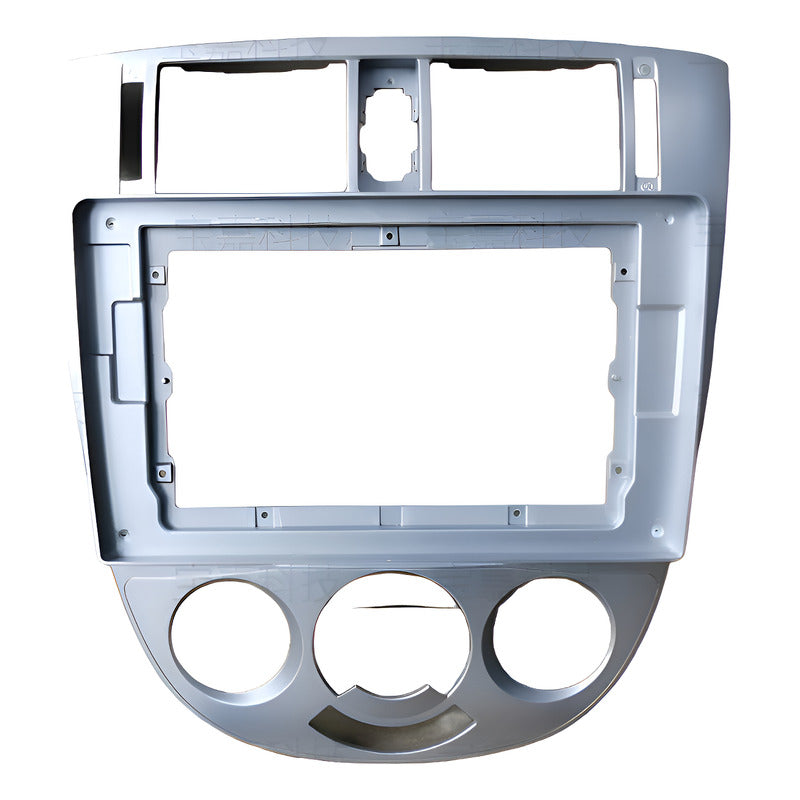 Bisel Adaptador Radio 10 Pulgadas Chevrolet Optra 2006-2014 Plateado