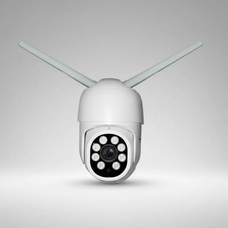 Kit De Dvr Con 4 Camaras De Seguridad Inalámbricas Con Wifi Blanco