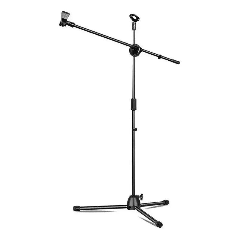 Soporte Para Micrófono Atril Profesional Stand P/ Micrófono Negro