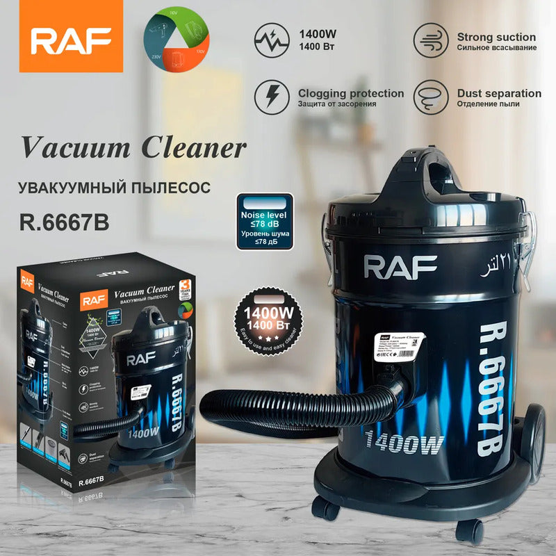 Aspiradora Vacuum Ciclónica Cleaner Grande Limpieza Intensa