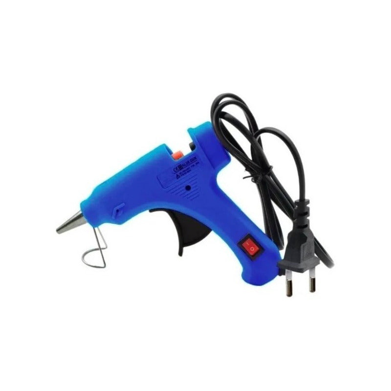 Pistola Silicona Caliente 20w Mas Silicon De Regalo 7mm Base