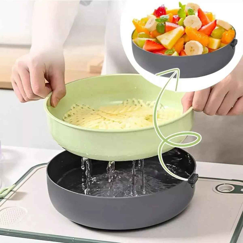 Picador Cortador 10 En 1 Rallador Multiuso Verduras Frutas