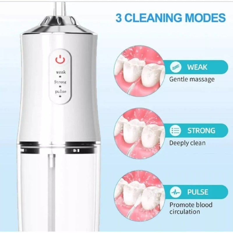 Irrigador Bucal Portátil Higiene Dental Limpiador  Variados