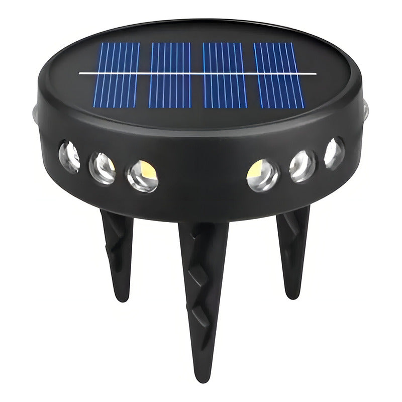 Luces De Jardín Solares 15 Led Luces Enterradas Pack De 3