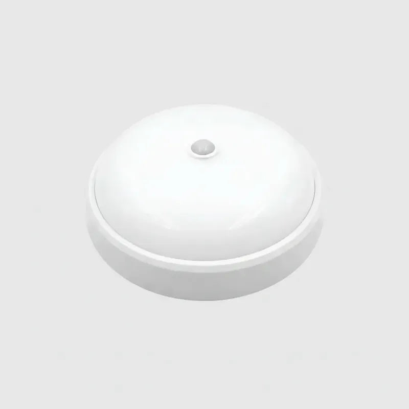 Lampara Led Redonda Para Techo Con Sensor De Movimiento Blanco