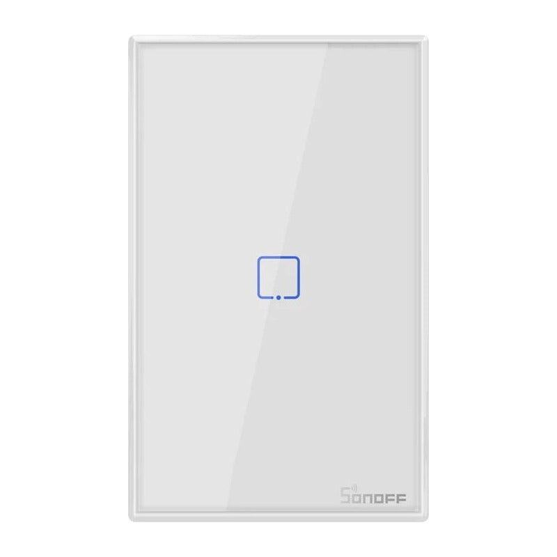 Interruptor Wifi De Pared Sonoff De 1 Canal Blanco