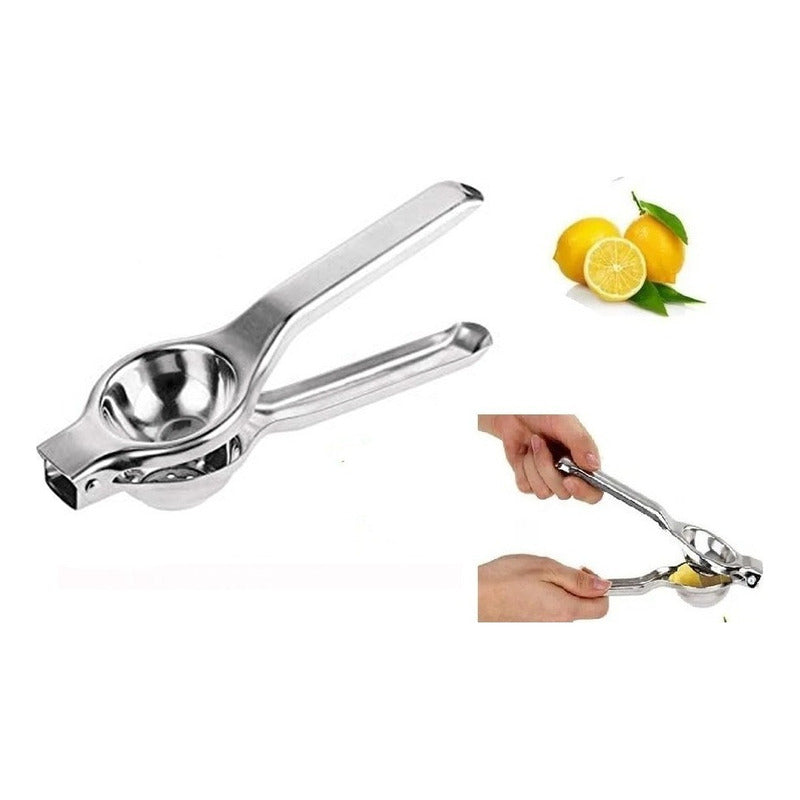 Exprimidor Manual Acero Inoxidable Casa Digabi Para Limón Zumo