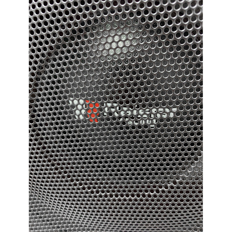 Subwoofer Doble Amplificado 10 Pulgadas Raistar Negro