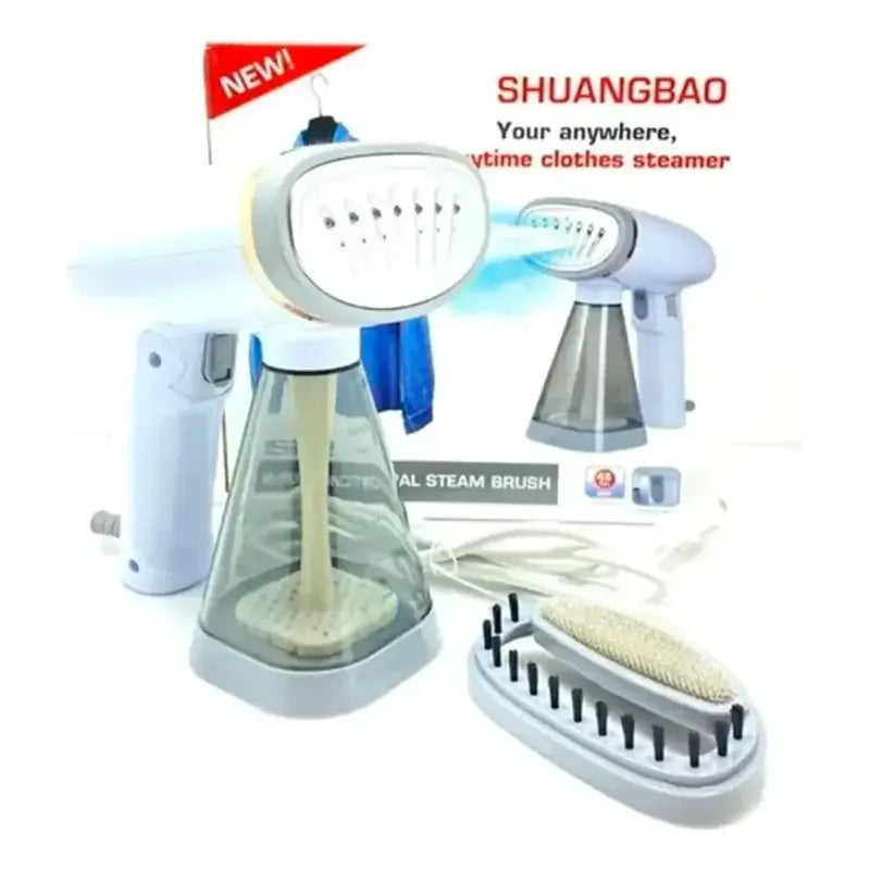 Plancha De Ropa A Vapor Portatil Vaporizador Con Tanque 220v Blanco
