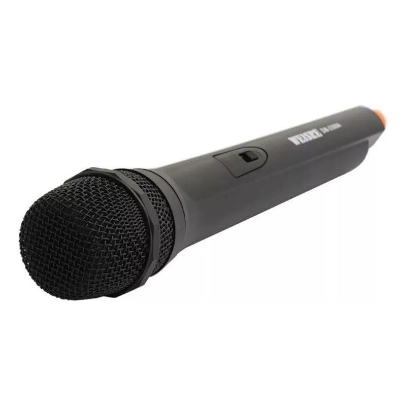 Micrófono Inalambrico Weisre Dm-3308a Dinámico Negro
