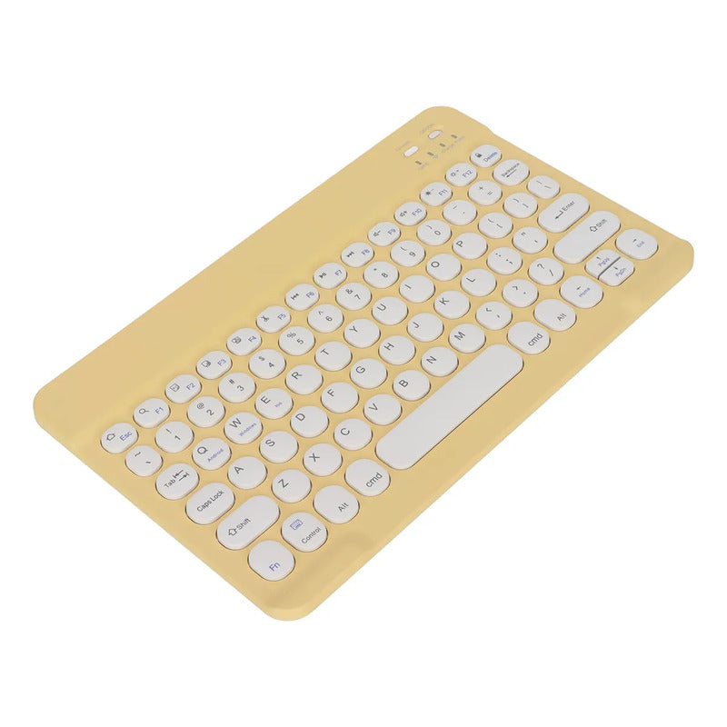 Kit Teclado Mouse Bt Para Windows Apple Android Slim Pastel