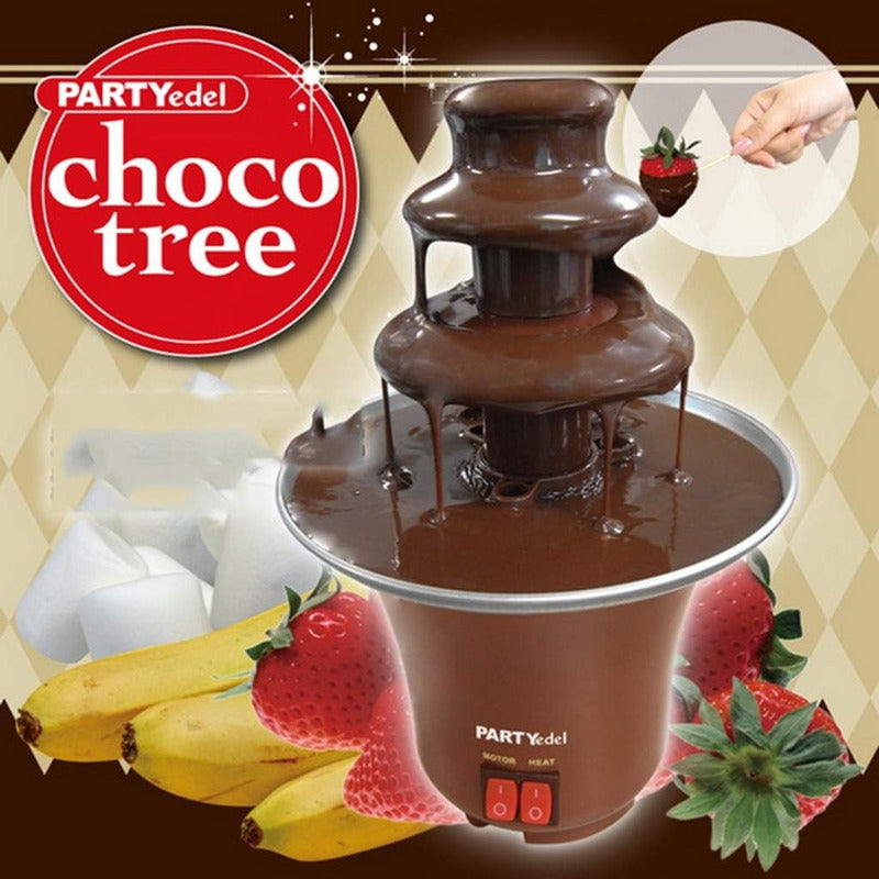 Máquina Para Derretir Chocolate Fondue Reposteria 30 Piezas Amarillo