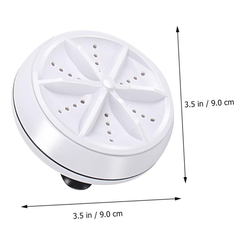 Mini Lavadora Usb Portátil Ultrasónica Turbo 1kg Práctico