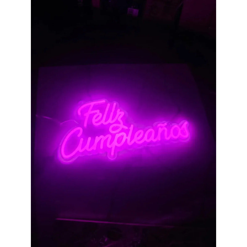 Letrero Neón Led Feliz Cumpleaños Decorativo Rosa Luminoso Para Fiestas Eventos Celebraciones Fotografía Cumpleaños Infantil Adultos Fondo Para Fotos Decoración De Fiesta Hogar Salón Comercial Regalo