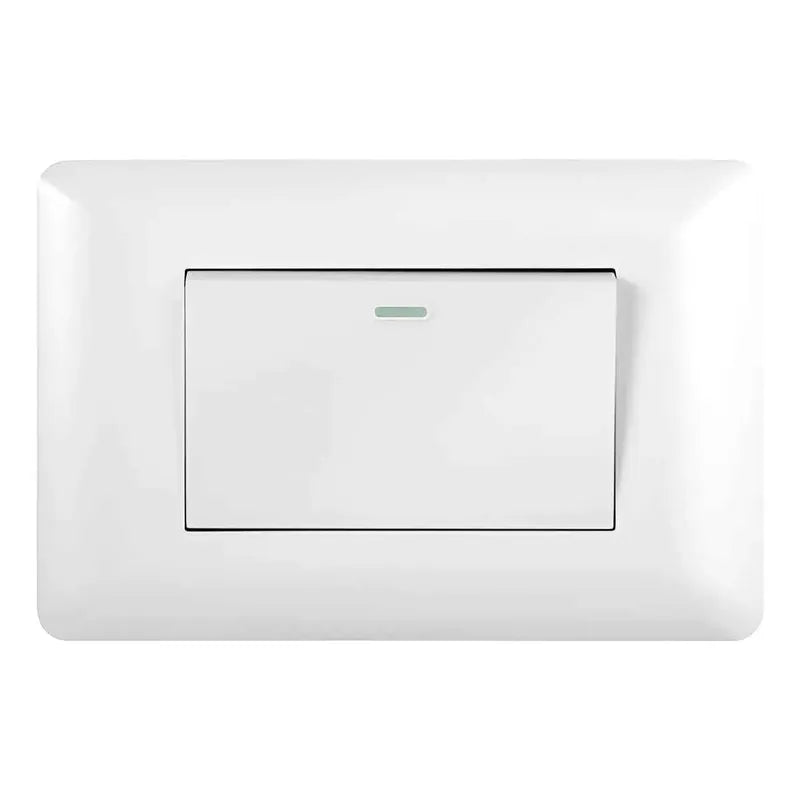 Pack 10 Interruptor Simple 250v Blanco Corriente Nominal 10a 10 A 250 Blanco