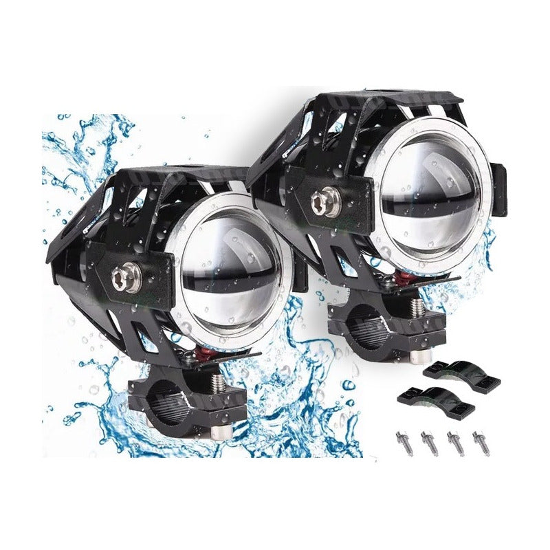 X2 Foco Led Para Moto Neblinero Led Universal