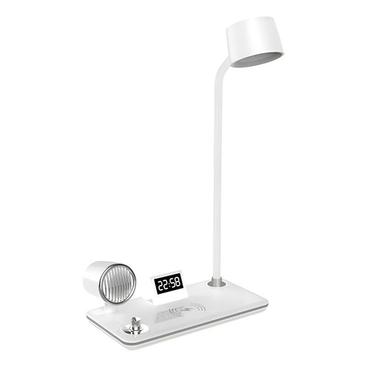 Base De Carga Estacion Inalambrica 15w 4 En 1   Blanco