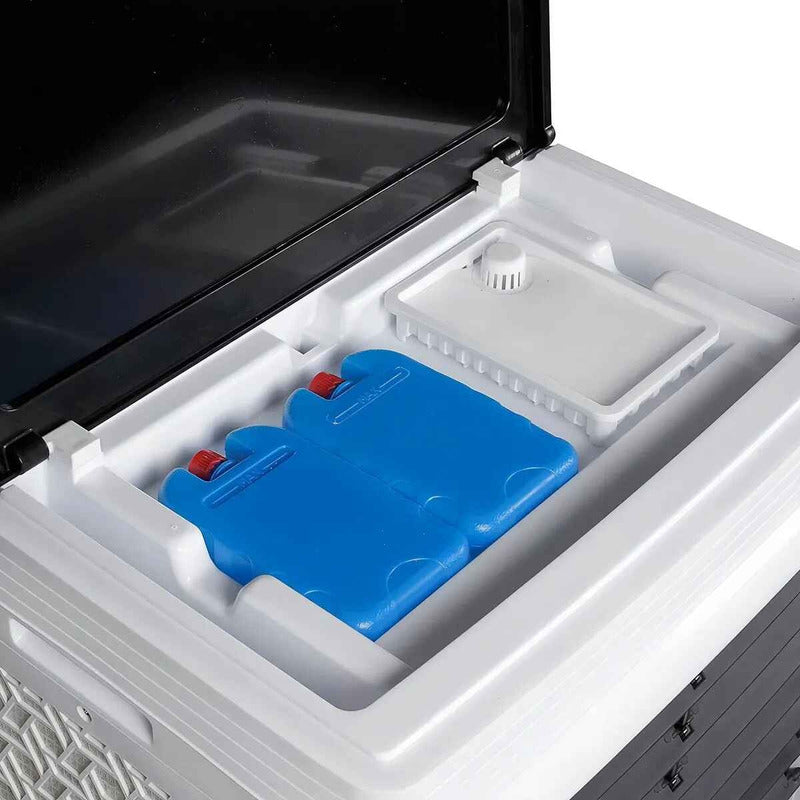 Enfriador Evaporativo 40l Climatizador Portátil Tecnohogar Gris