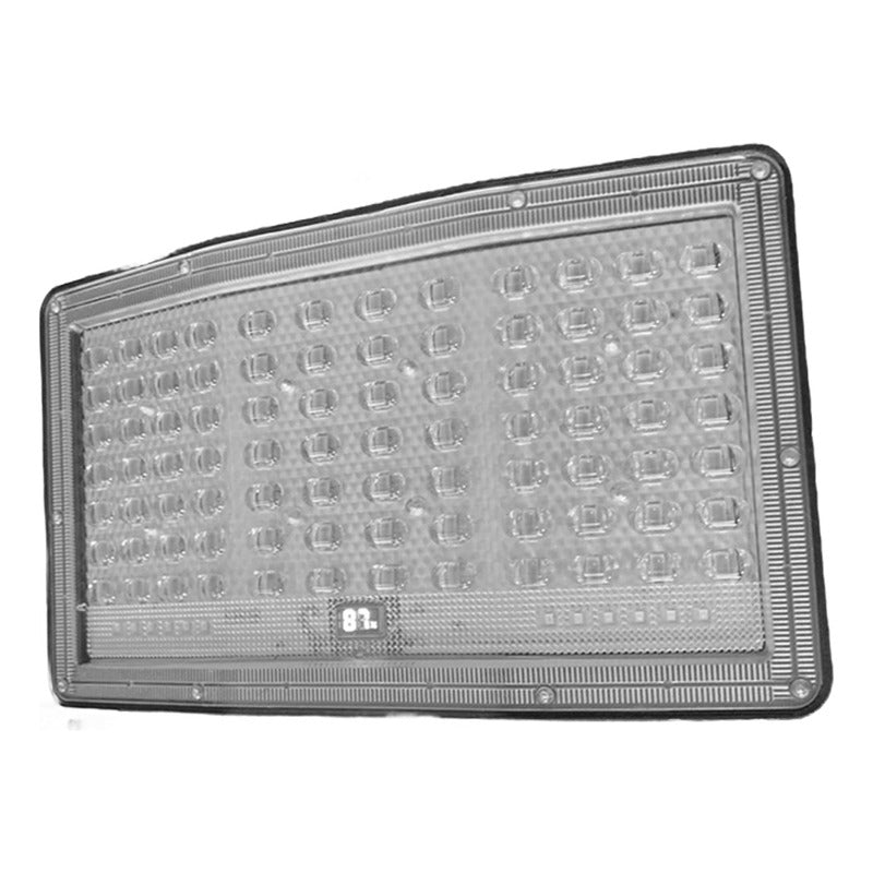 Foco Led Solar Recargable 100w Trabajo Camping Y Emergencia Negro Blanco Cálido