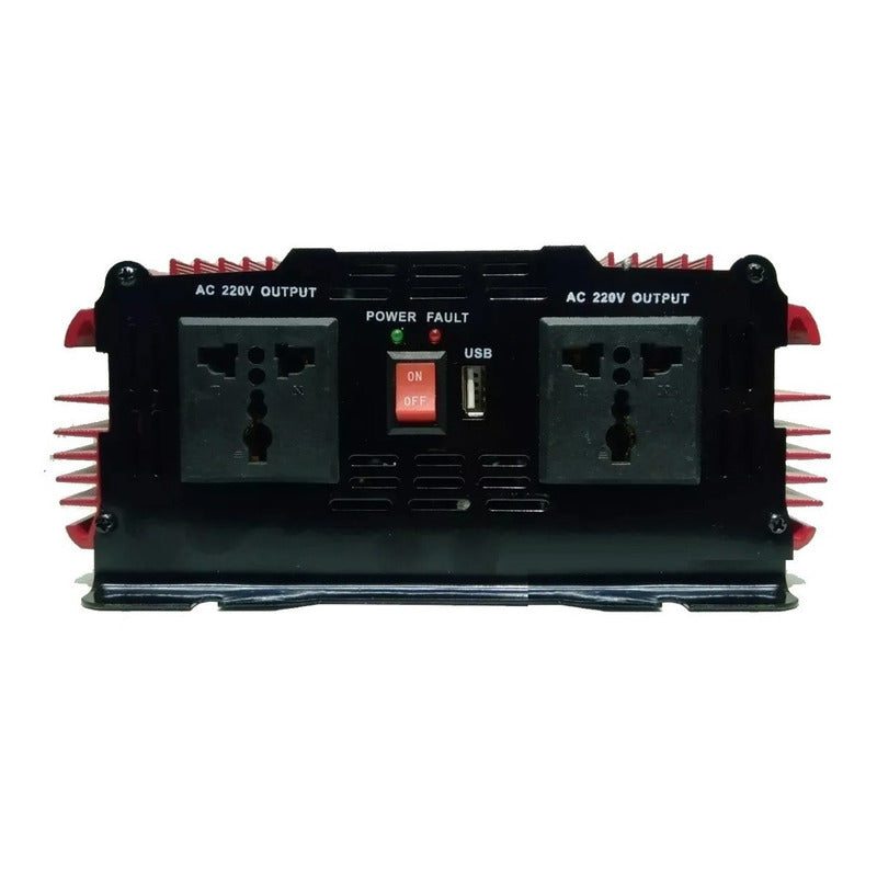 Inversor Voltaje 3000w De 12v A 220v Convertidor De Corrient