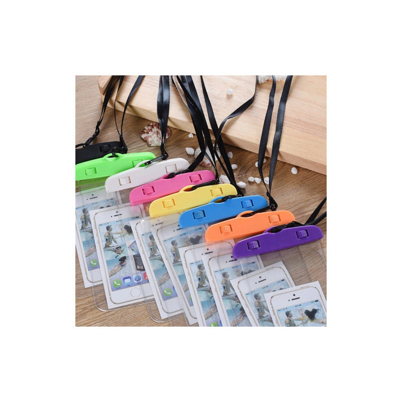 Funda Impermeable Para Teléfono Celular Para Buceo, Lluvia, Piscina, Color Verde