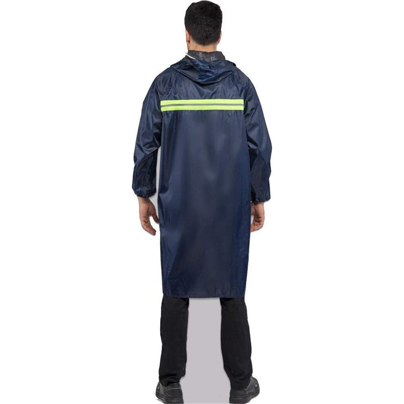 Poncho Capa Para La Lluvia  Resistente Impermeable Pvc  Multicolor Unica