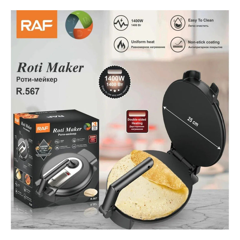 Máquina Multiusos Para Hacer Panqueques Crepas Tortillas