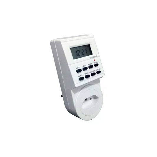 Enchufe Temporizador Digital Programable 18 Programas 220v