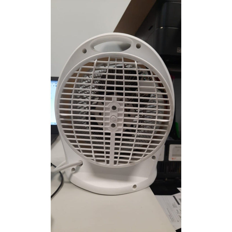 Estufa Eléctrica Calefactor Eléctrico Termoventilador Blanco