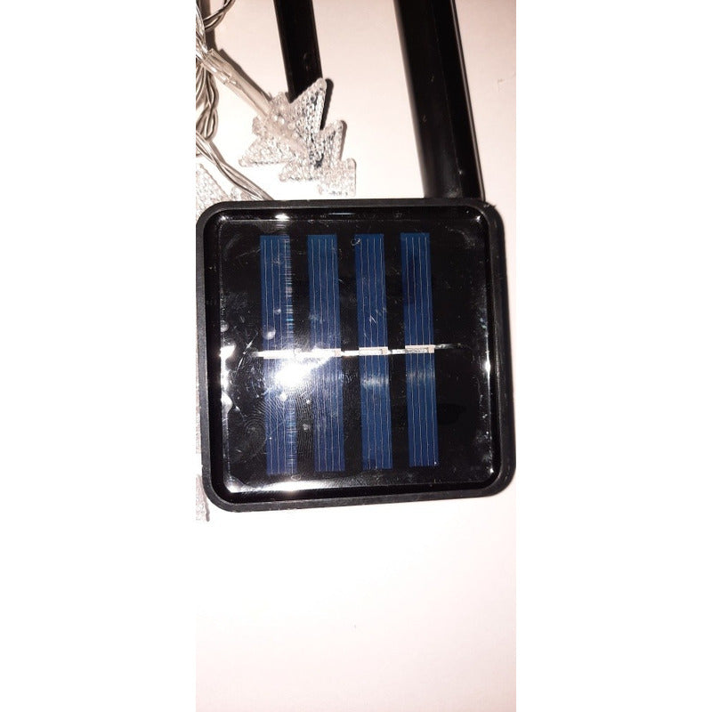 Luces Guirnalda Navidad Solar En Forma De Pino Yestrella 20l