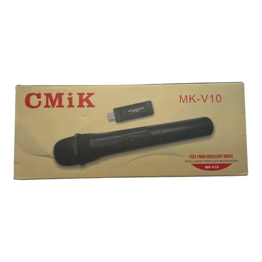 Micrófono Inalámbrico 10 Mts De Alcance Color Mk-v10