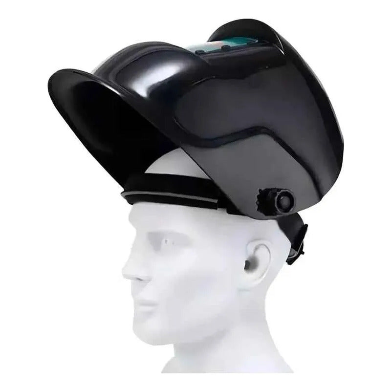 Casco De Soldadura Con Rango De Sombreado Amplio Ajustable Negro Pm2860126