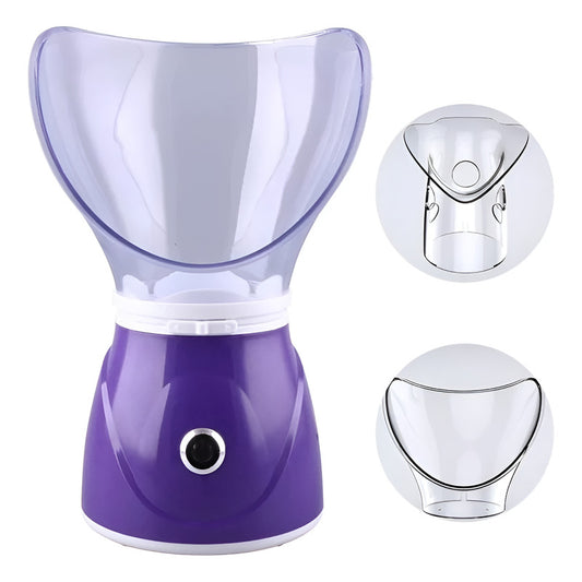 Sauna Facial Profesional Inhalador De Vapor Spa Vaporizador Morado