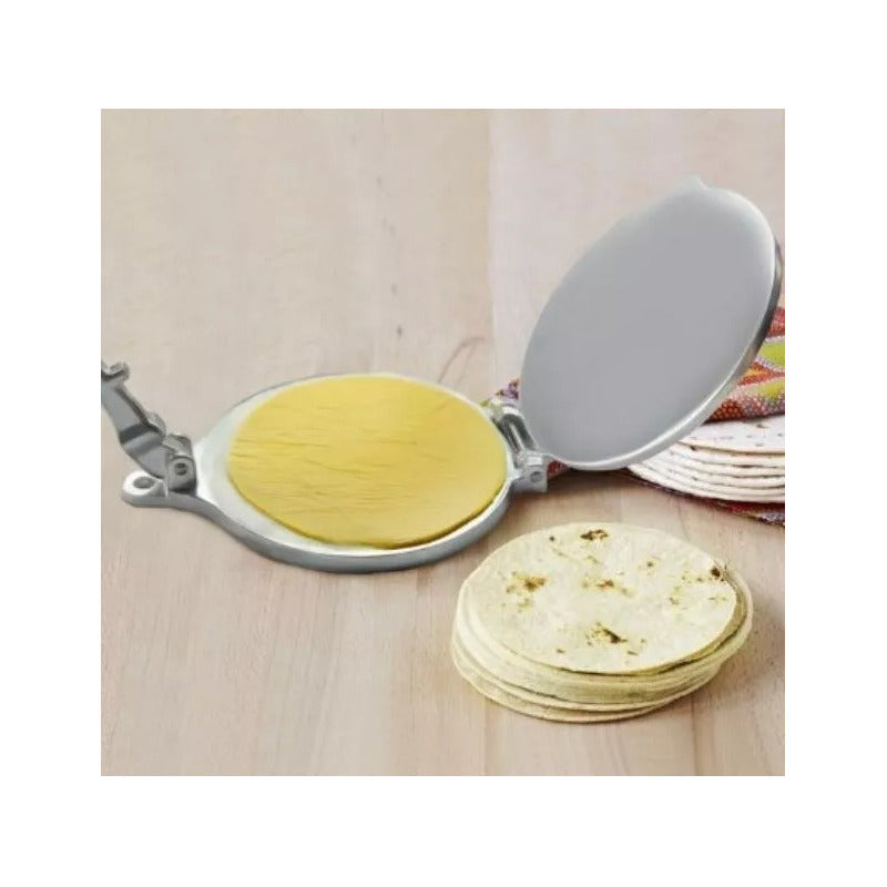 Prensa Para Tortillas 8 Pulgadas Cocina Acero Inoxidable