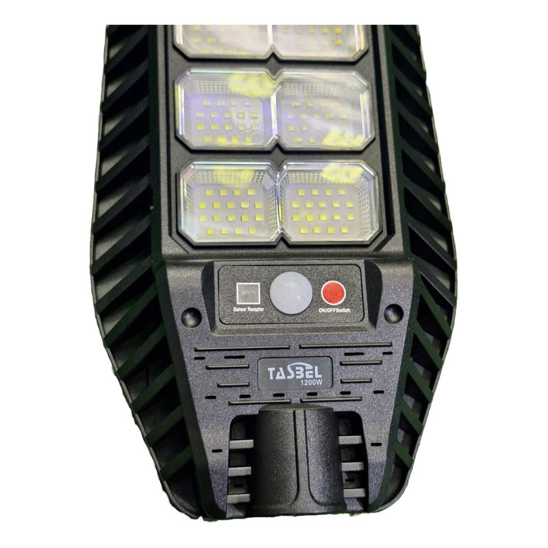 Foco Solar 1200w + Sensor + Soporte + Control Remoto