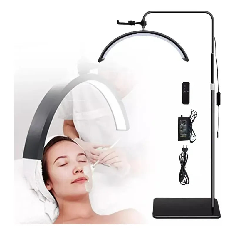 Lámpara Lashista Profesional Pestañas Cejas Spa Tatuaje Led Negro