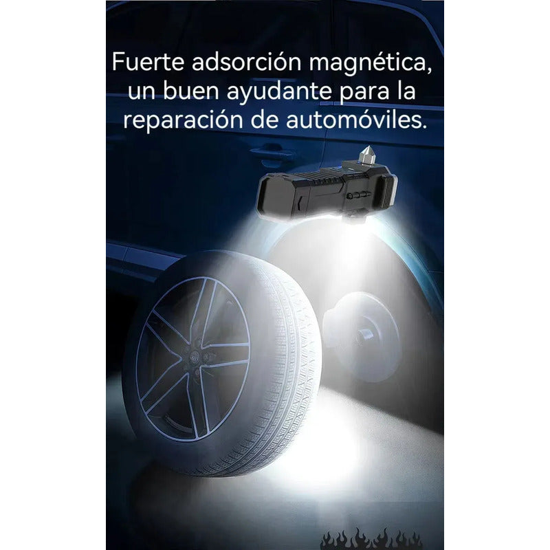 Linterna Táctica Militar Indestructible Martillo Emergencia