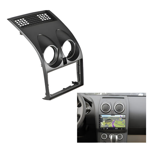 Bisel Para Radio De Coche Para Qashqai 2007-2014 Dvd Stereo Negro